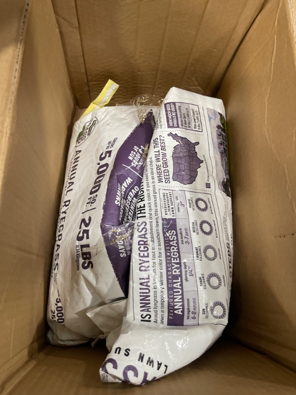 Photo 1 of ***SEE NOTES*** 
Pennington Annual Ryegrass Retail Bag to Overseed Warm Season Grasses, 25 lb