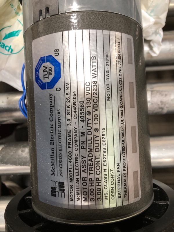 Photo 1 of *UNABLE TO TEST*Kozlira Treadmill DC Drive Motor with Flywheel, 3.0 HP 130 VDC 2238 Watts, M-405560 Fit for NordicTrack C 990/C 900 I/C 950I/C 910I/NT C 950I, for ProForm Performance 800I/THINELINE PRODESK/Power 795