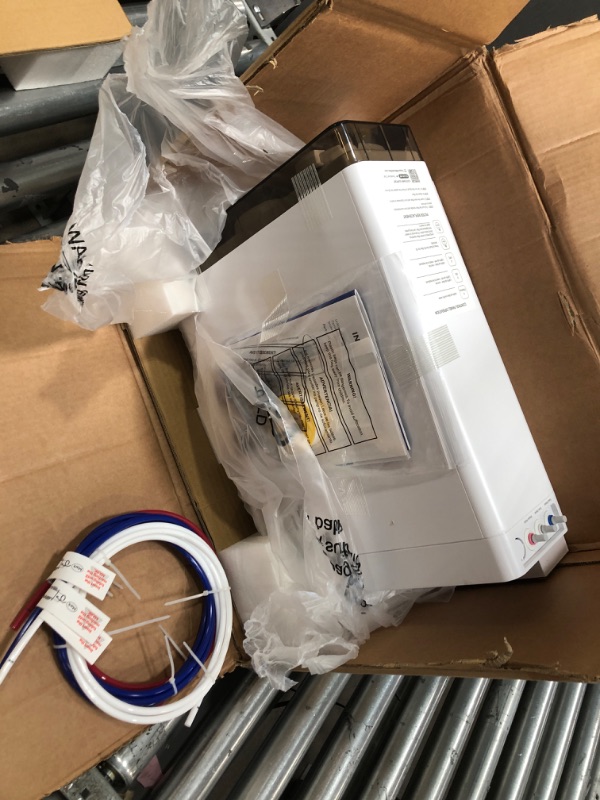 Photo 1 of *UNABLE TO TEST*Stokk Tankless Reverse Osmosis System, 8 Stage Reverse Osmosis Water Filter, NSF/ANSI 58&42&372 Under Sink RO System, 2.5:1 Pure to Drain, Smart LED Faucet, Reduce PFAS, 600 GPD, S1 Plus White