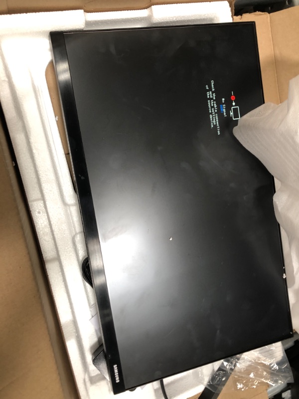 Photo 1 of *POWERS ON/UNABLE TO FULLY TEST* SAMSUNG 22" T350 Series FHD 1080p Computer Monitor, 75Hz, IPS Panel, HDMI, VGA (D-Sub), 3-Sided Border-Less, FreeSync, LF22T350FHNXZA