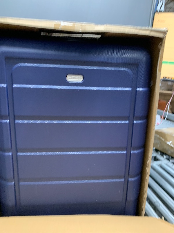 Photo 1 of ***SEE NOTES*** 
SHOWKOO Luggage Sets Expandable PC+ABS Durable Suitcase Double Wheels TSA Lock Blue