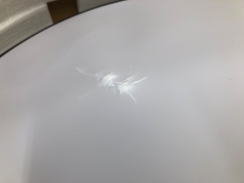 Photo 1 of ***DAMAGED - SHADE DENTED - MISSING REMOTE - UNABLE TO TEST - SEE PICTURES***
42 Inch Black Modern Ceiling Fan With Lights and Remote - Retractable Fandelier, 6 Speed Dimmable Memory LED, Silent Reversible APP Control Smart Fan for Bedroom Kitchen