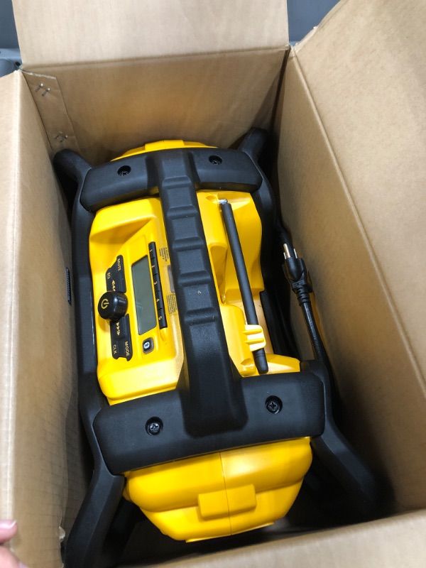 Photo 1 of **NOT FUNCTIONAL**DEWALT 20V MAX Bluetooth Radio, 100 ft Range, Portable for Jobsites (DCR025)