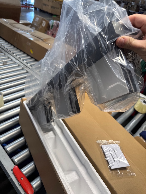 Photo 1 of (UNTESTED) (PARTS) SineRise LED Modern Bathroom Vanity Light Fixtures (3-Light, 24-Inch), Matte Black Modern Acrylic Bathroom Wall Lighting Fixtures Over Mirror (Cool White 6000K)