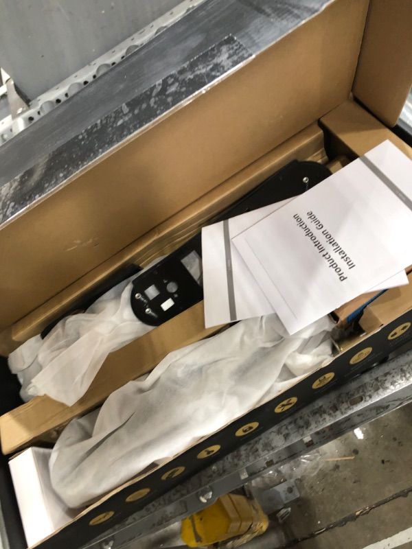 Photo 1 of Anweller Keyless Entry Door Lock Deadbolt with Handle Set for Front Door, Integrated Deadbolt and Knob, Keypad Code Electronic Digital Bluetooth Smart Safety Double Exterior Door Lock - Silver