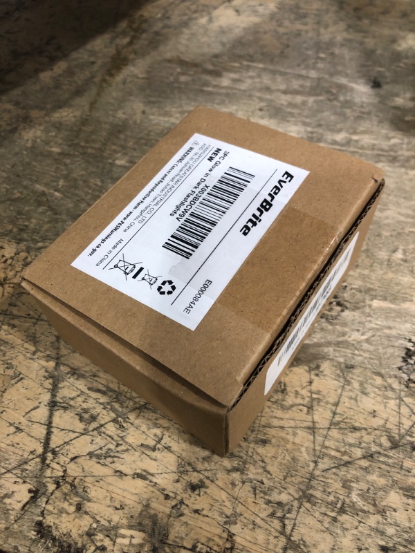 Photo 1 of EverBrite 3-Pack Mini Flashlights, Glow in Dark Flashlights, Aluminum LED Flashlights Party Favors Assorted Colors for Camping, Hiking, Indoor, 9XAAA Batteries Included