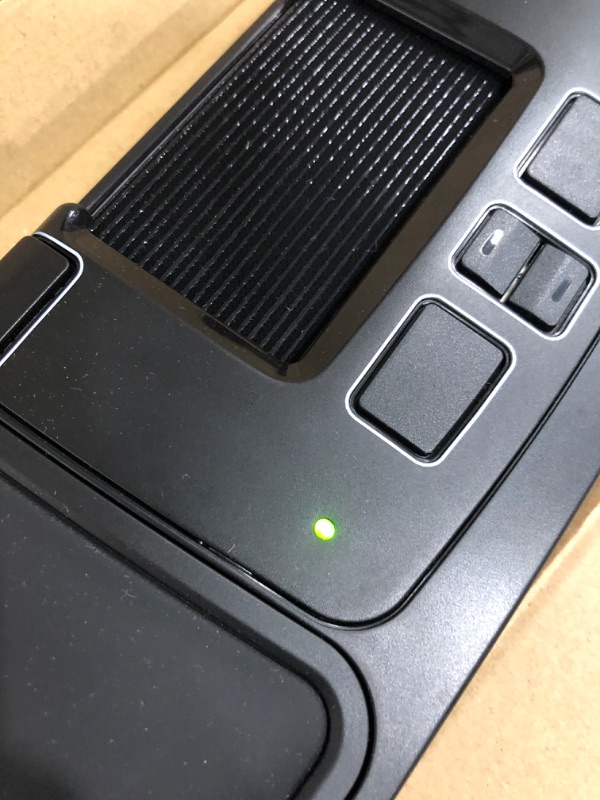 Photo 1 of Mousetrapper Advance 2.0 Ergonomic USB Trackpad with 6 Customizable Macro Keys and Wrist Rests for Mac or PC - Black (New Model)