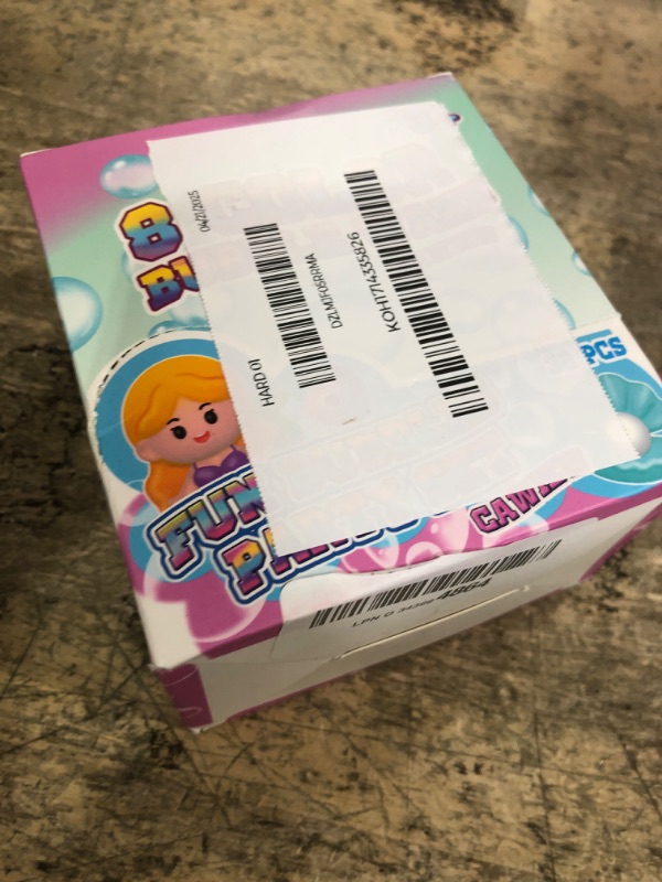 Photo 1 of 32 Pcs Mermaid Bubbles for Kids with Gift Box, 8 Color Mini Pastel Bubble Wand for Mermaid Birthday Decorations, Ocean Party Favors, Goody Bag Stuffer, Under The Sea Animal Gift for Girls Toddlers