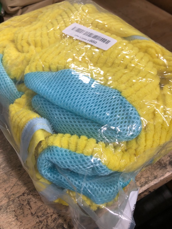 Photo 1 of 2pcs Shoe Washing Machine Bag, Upgraded Laundry Shoe Bag with YKK Zipper, 360° Clean Shoe Bag for Washing Machine, Reusable Shoe Laundry Bag for All Size Shoes(Yellow)