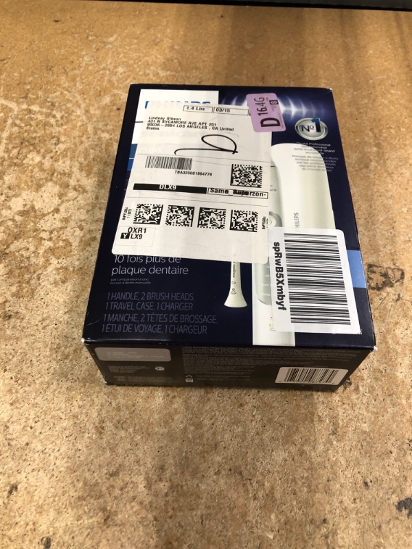 Photo 1 of (see all images) Philips Sonicare ExpertClean 7500 White, Rechargeable Electric Power Toothbrush