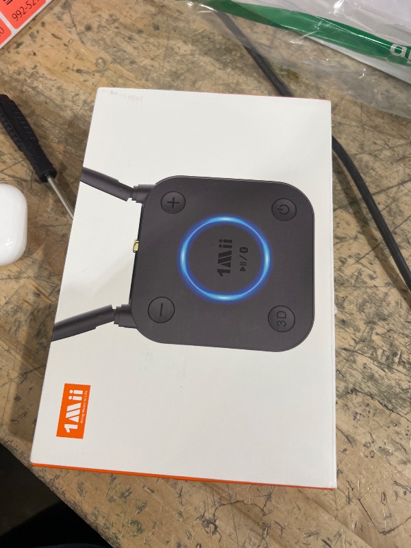 Photo 1 of [Upgraded] 1Mii B06Pro Long Range Bluetooth Receiver, HiFi Wireless Audio Adapter, Bluetooth 5.1 Receiver with 3D Surround aptX HD Low Latency Optical RCA AUX 3.5mm Coaxial for Home Stereo System