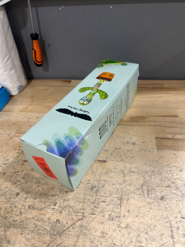 Photo 1 of [Update Volume Adjustable] Talking Cactus Toy Mimics Back, Gift Package Repeat Talking Cactus Plush Toys - Talking Sing+Repeat+Dancing+Recording+Rainbow Led Cactus Toy(15 Second Recording)