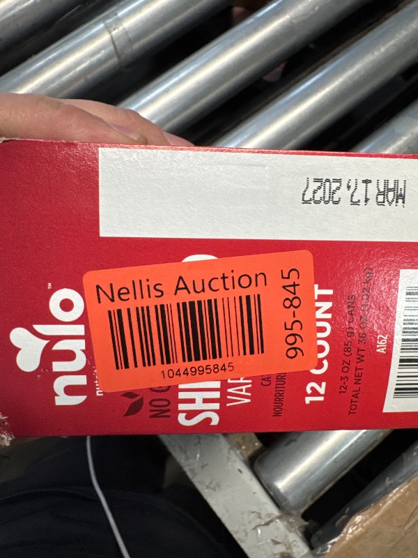 Photo 1 of ***(NON REFUNDABLE/ NO RETURNS OR REFUNDS)******Best By : March 17, 2027***  
Nulo Freestyle Variety Flavors Shredded Wet Canned Cat Food, 3 Ounce (Pack of 12)