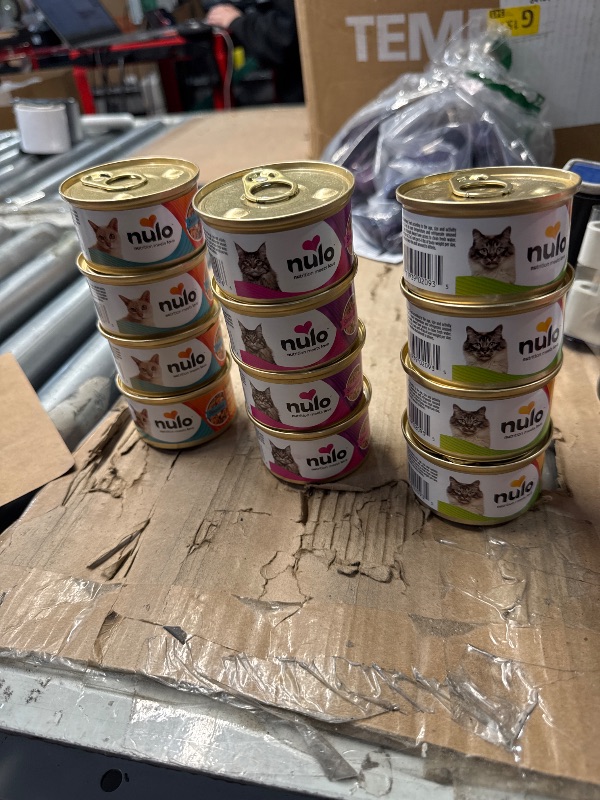 Photo 1 of *** NON REFUNDABLE/ NO RETURNS OR REFUNDS)******Exp 03/18/2027 **
Nulo Freestyle Variety Flavors Shredded Wet Canned Cat Food, 3 Ounce (Pack of 12)