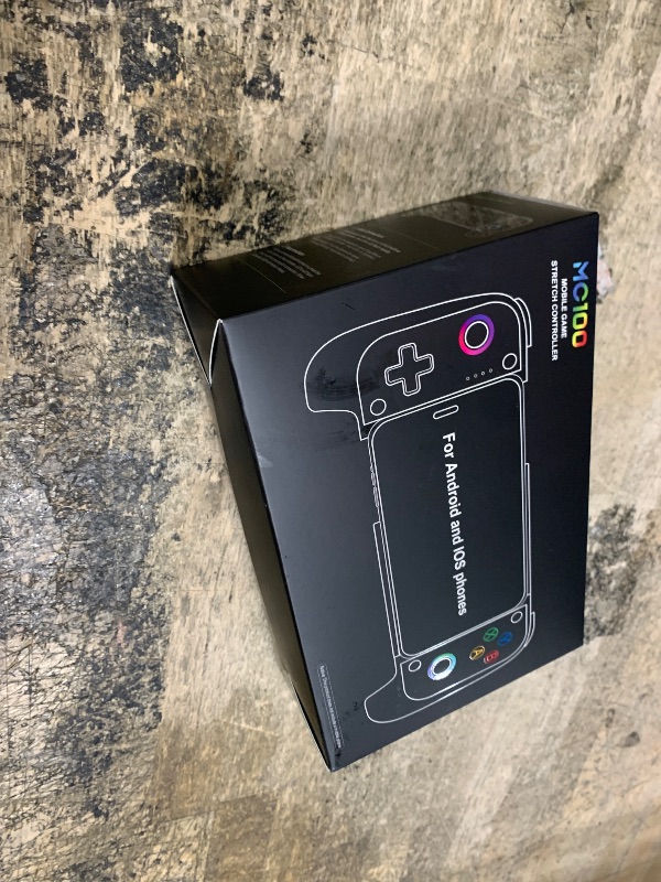 Photo 1 of ?Anti-Drift & Case-Friendly?Full-Size Game Controller for iPhone/Android Phone Tablet | Hall Joysticks Bluetooth Phone Controller with Lighting, for Cloud Gaming, Genshin Impact, PUBG, Roblox, Call of Duty Mobile Gamers