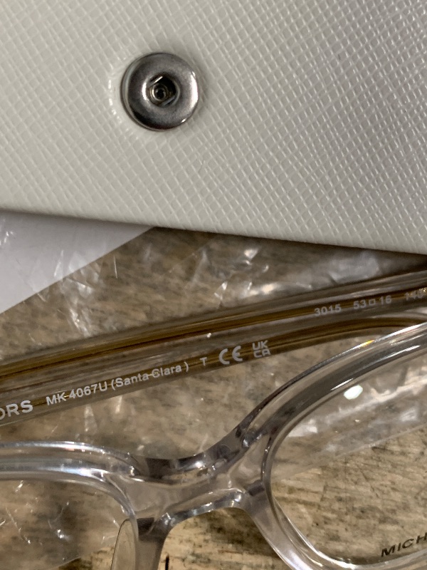 Photo 1 of Michael Kors Women's Mk4067u Santa Clara Universal Fit Square Prescription Eyewear Frames
