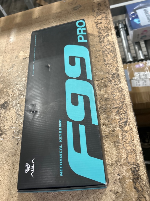 Photo 1 of AULA F99 Pro Wireless Mechanical Keyboard with Knob,Tri-Mode BT5.0/USB-C/2.4GHz Hot Swappable Keyboard,Pre-lubed Switches,Gasket Structure,RGB Backlit Computer Gaming Keyboard (Side Printed Black)