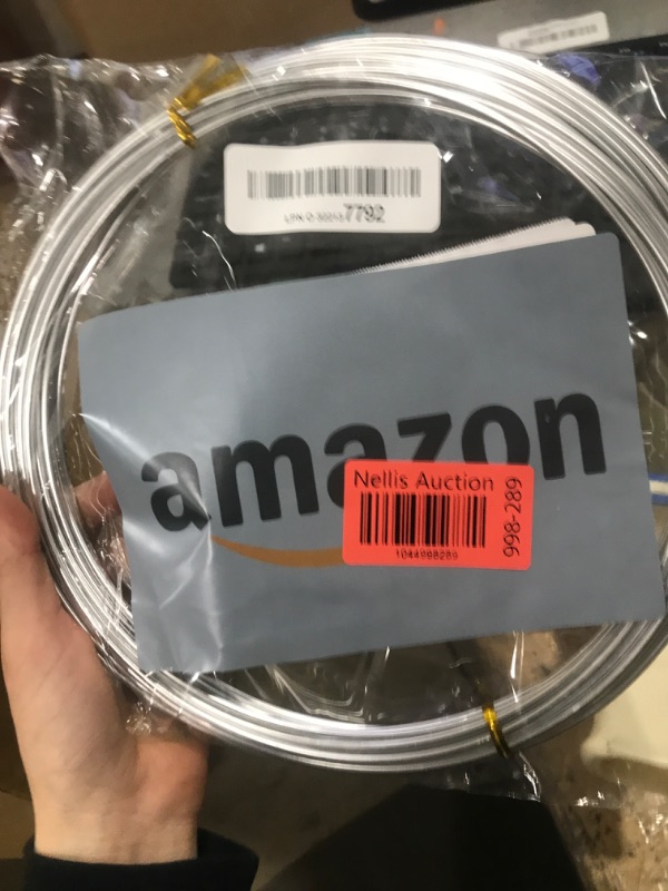 Photo 1 of 9 Gauge Bendable Aluminum Wire, 32.8 Feet Metal Craft Wire for Sculpting, DIY Jewelry Making, Doll Making, Modelling and Bonsai Training (3mm)