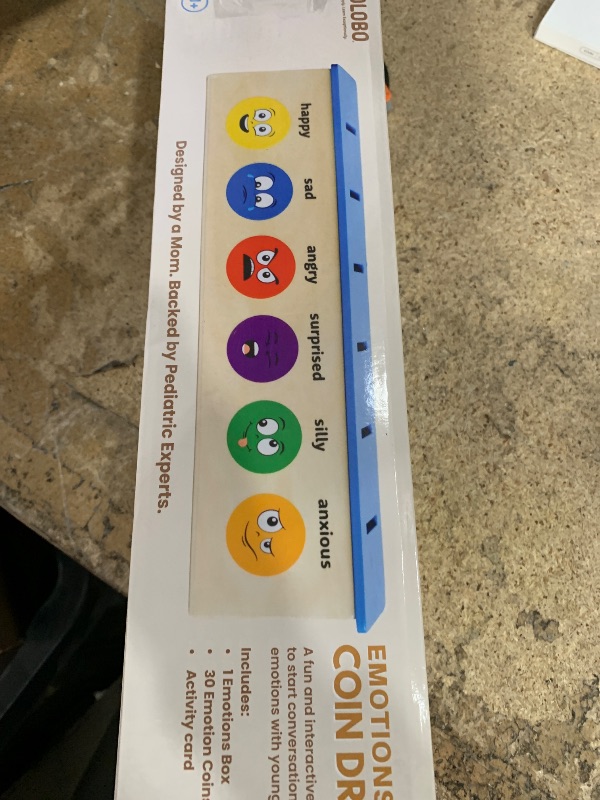 Photo 1 of SOLOBO Emotions Coin Drop | Identify Feelings, Social Emotional Learning, Preschool Learning Resources, Emotions for Toddlers, Calming Toys for Kids, Toddler Educational Toys, Emotional Intelligence