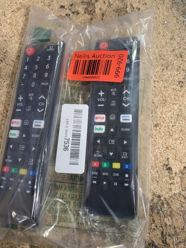 Photo 1 of ?Pack of 2? New Universal Remote for All Samsung TV Remote, Replacement Compatible for All Samsung Smart TV, LED, LCD, HDTV, 3D, Series TV