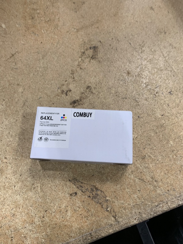 Photo 1 of 64XL Ink Cartridge Replacement for HP 64 Ink XL Combo Pack use with Envy Photo 7858 7855 7120 7155 7158 7164 6255 6252 6232 Inspire 7955e 7958e 7900e 7255e Tango Printers (2 Pack)