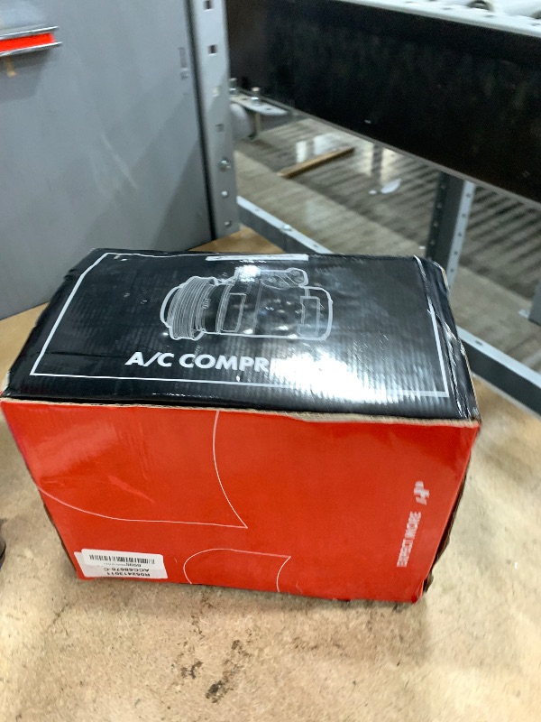 Photo 1 of A-Premium Air Conditioner AC Compressor with Clutch Compatible with Chevrolet Chevy Equinox 3.0L 2010-2011, GMC Terrain 3.0L 2010-2011, SUV, SP17 Style, 6 Grooves