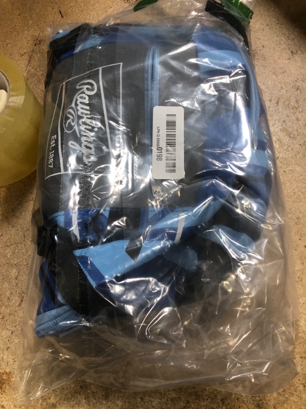 Photo 1 of Rawlings | REMIX Backpack Equipment Bag | T-Ball & Youth Baseball / Softball | Royal