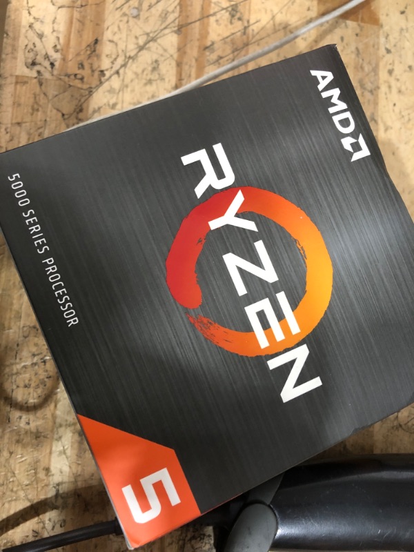 Photo 1 of AMD Ryzen 5 5500 6-Core, 12-Thread Unlocked Desktop Processor with Wraith Stealth Cooler
