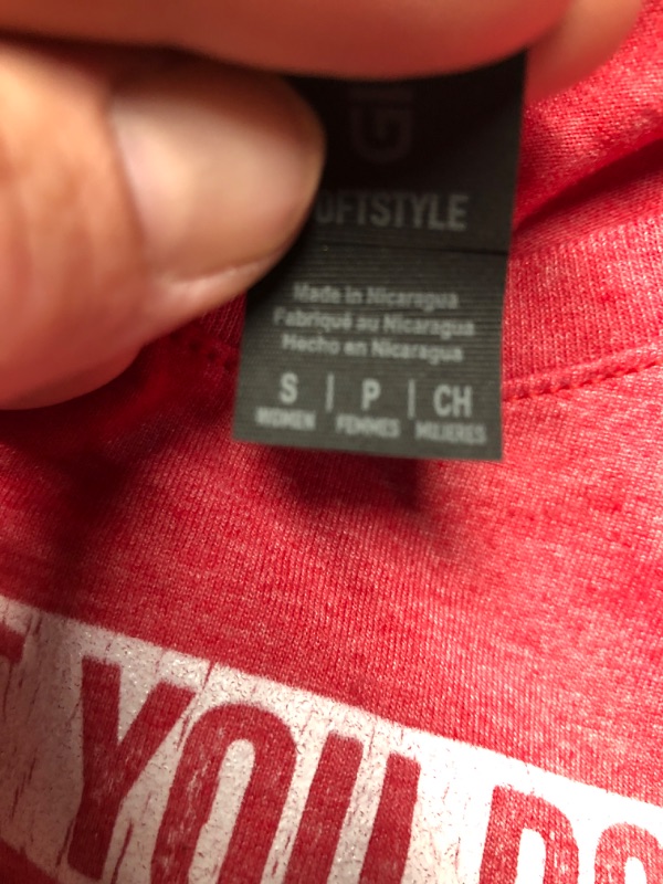 Photo 1 of ***(COLOR IS RED)***
Aimee If At First You Don't Succeed Try Doing What Aimee T-Shirt SMALL 