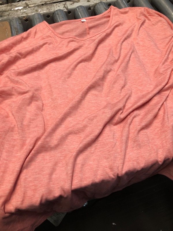 Photo 1 of ATHMILE Fashion Cute Scoop Neck Tops Outfits Spring Blouses for Women Puff Sleeve Shirts Pink Tops Flowy 2025 Trendy Solid Color T Shirts