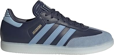 Photo 1 of adidas SHANAV/AMBSKY/Goldmt Samba AFA Shadow navy Ambient Sky/Gold Met. 12 US, Wide