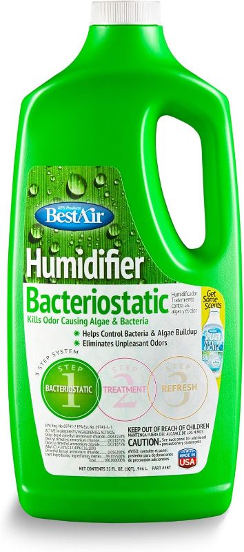 Photo 1 of (FAIR) ($30 VALUE) BestAir 3BT-PDQ-6 Original BT Humidifier Bacteriostatic Water Treatment, 32 fl oz, 6 Pack
