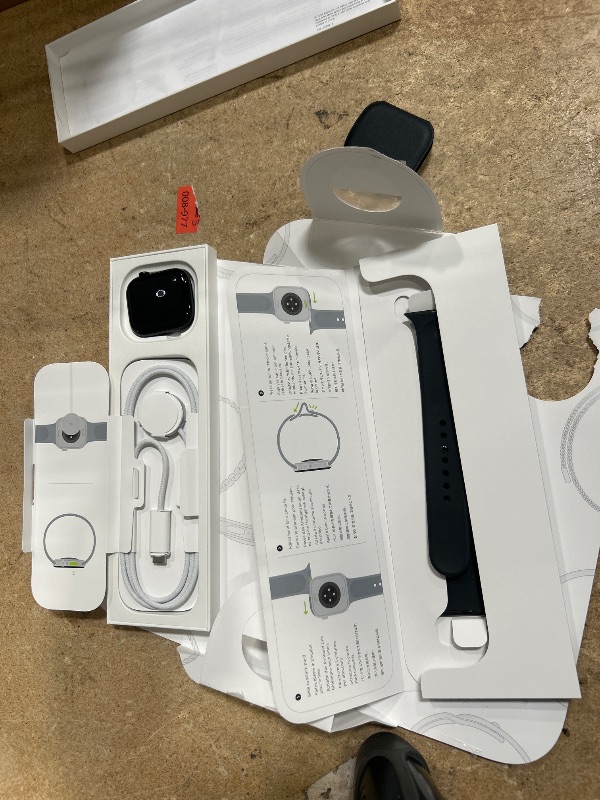 Photo 1 of Apple Watch Series 10 [GPS 46mm case] Smartwatch with Jet Black Aluminium Case with Black Sport Band - M/L. Fitness Tracker, ECG App, Always-On Retina Display, Water Resistant