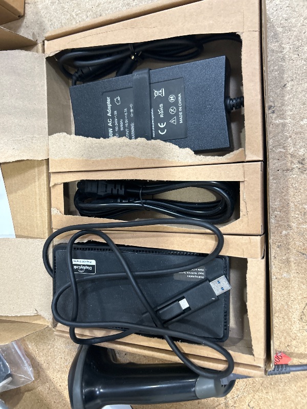 Photo 1 of D6000 Universal Docking Station, USB 3.0 and USB C Single 5K or Triple 4K Display Docking Station with two DisplayPort and HDMI for Windows and Mac (2DP, 1HDMI, 4USB3.0, 1Audio, 1USB C, 1Speaker out)