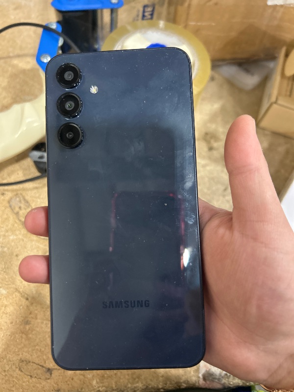 Photo 1 of *** LOCKED HAS PIN ***SAMSUNG Galaxy A16 5G A Series Cell Phone, Unlocked Android Smartphone, Large AMOLED Display, Durable Design, Super Fast Charging, Expandable Storage, US Version, 2025, Blue Black
