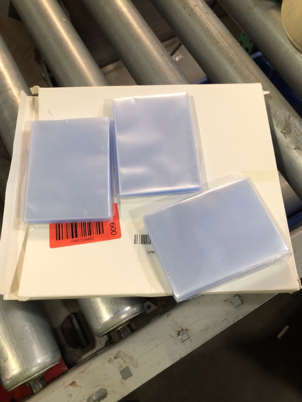 Photo 1 of 600 Counts Card Sleeves TopLoaders for Trading Cards, Soft Clear Baseball Card Sleeves Plastic Card Protector for Standard Cards Fit for MTG, Football Card Sports Cards Game Card Standard Cards