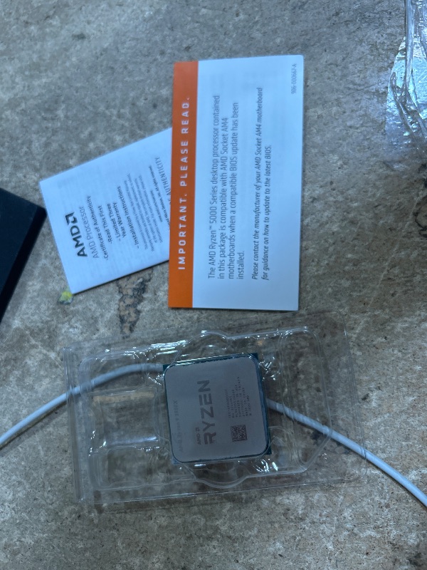 Photo 1 of AMD Ryzen 9 5950X 16-core, 32-thread unlocked desktop processor