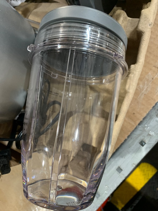 Photo 1 of ***(FOR PARTS ONLY/ NON FUNCTIONAL)***
Ninja SS151 TWISTi Blender DUO, High-Speed 1600 WP Smoothie Maker & Nutrient Extractor* 5 Functions Smoothie, Spreads & More, smartTORQUE, 34-oz. Pitcher & (2) To-Go Cups, Gray
