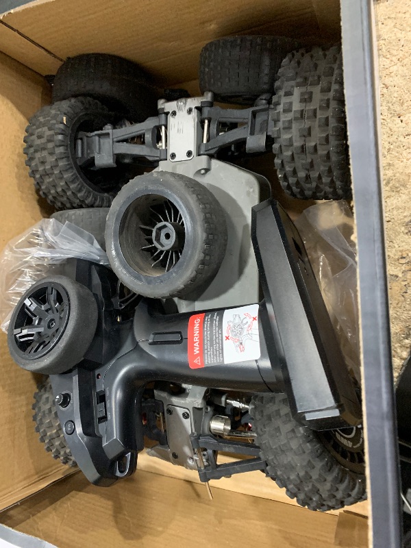 Photo 1 of *FOR PARTS ONLY* HYPER GO H16PL 1/16 RTR Brushless RC Buggy, Fast RC Cars for Adults, Max 38 mph RC Truck, 4WD High Speed Racing RC Car with 2S 2000 mAh Battery for RC Basher
