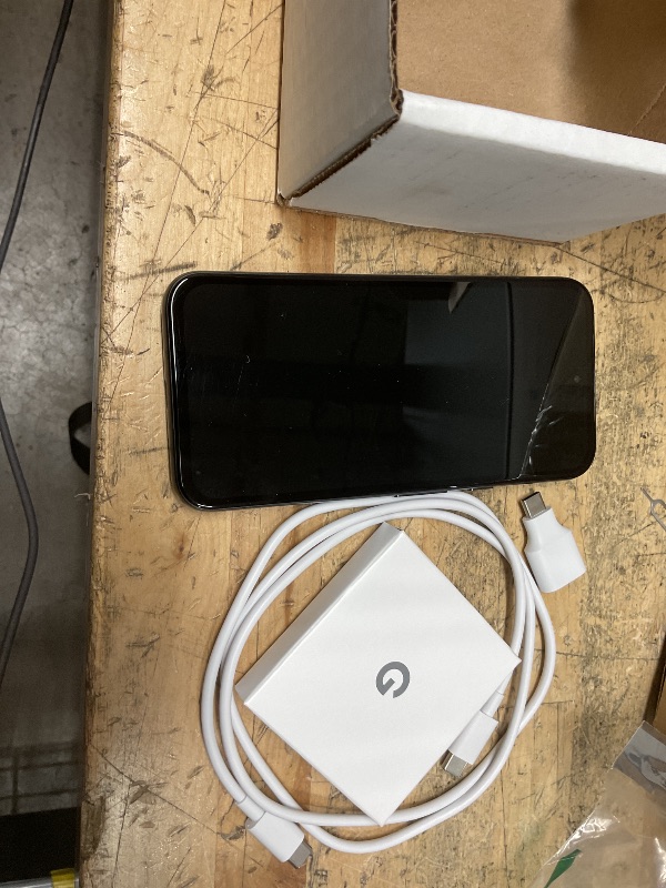 Photo 1 of Google Pixel 8a - Unlocked Android Phone with Google AI, Advanced Pixel Camera and 24-Hour Battery - Obsidian - 128 GB