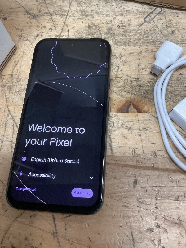 Photo 1 of Google Pixel 8a - Unlocked Android Phone with Google AI, Advanced Pixel Camera and 24-Hour Battery - Obsidian - 128 GB
