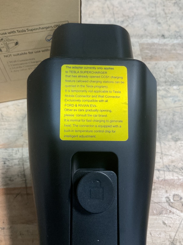 Photo 1 of 2025 Upgraded for Tesla Supercharger to CCS1 Charger Adapter, Max 500A 1000V Fast Charge NACS to CCS Electric Vehicle Charging Adapter Compatible with Tesla Supercharger, Fit for Rivian,Ford,GM EVs