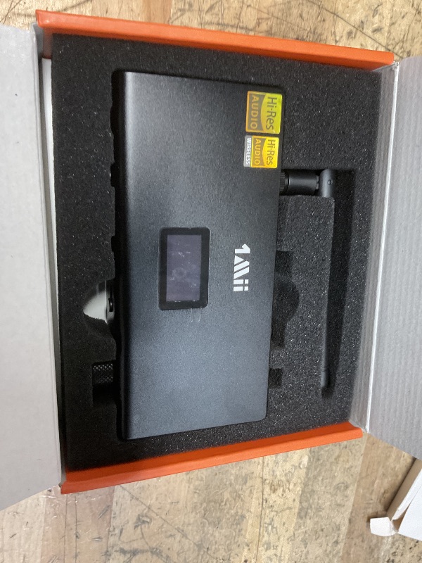 Photo 1 of 1Mii DS700 HiFi Bluetooth Audio Transmitter Receiver for TV, Long Range Wireless Adapter with Audiophile DAC, LDAC, aptX HD/LL, LCD Display, Optical Coaxial RCA Audio Interface