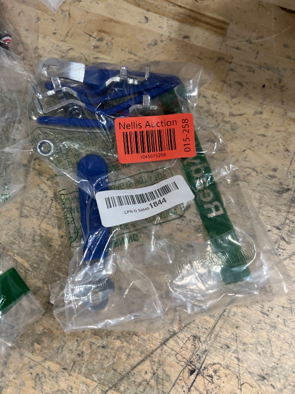 Photo 1 of 6 Pieces Different Lever Handle for Ball Valve Stainless Steel Valve Quarter Turn Spigot Handle with Hole for Outdoor Faucet Replacement Repair Hose Bib, Hole Diameter 5x8mm