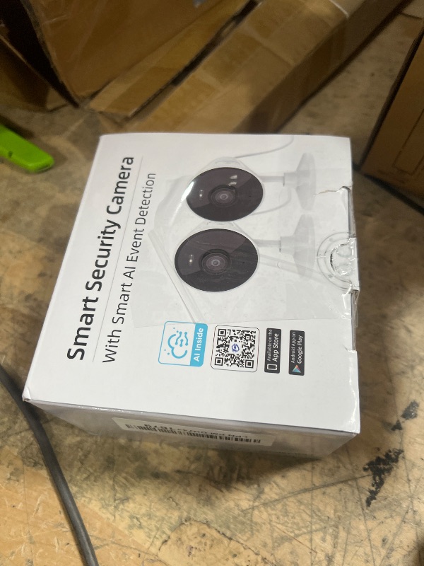 Photo 1 of [5G & 2.4G] Indoor/Outdoor Security Camera for Home, Baby/Elder/Dog/Pet Camera with Phone App, Wi-Fi Camera w/Spotlight, Color Night Vision, 2-Way Audio, 24/7, SD/Cloud Storage, Work w/Alexa, 2Pack