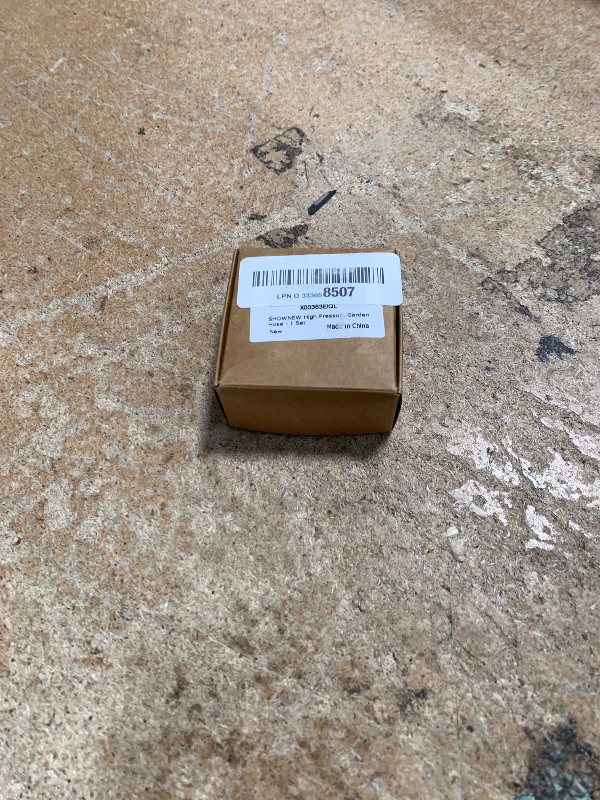 Photo 1 of SHOWNEW High Pressure Hose Nozzle, Solid Brass Water Hose Jet Nozzle Sprayer Sweeper with Hose Shut Off Valve, Heavy Duty 3/4" GHT Jet Nozzles for Garden Hose - 1 Set