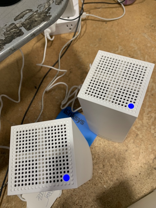 Photo 1 of *POWERS ON* Linksys MX5502 Atlas Pro 6 Wi-Fi 6 Dual-Band Mesh System (2 Pack)