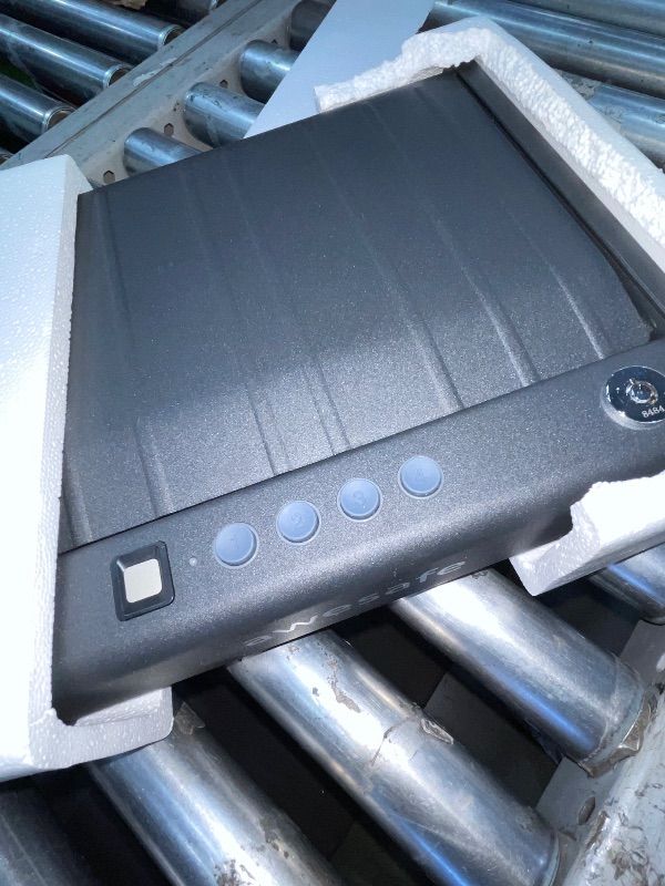 Photo 1 of Awesafe  Safe, Updated Biometric Gun Safes for Pistols, Quick Access Pistol Safe Fingerprint Handgun Safe with Keys and Keypad, Beside Gun Lock Box for Home (Biometric Fingerprint Lock)