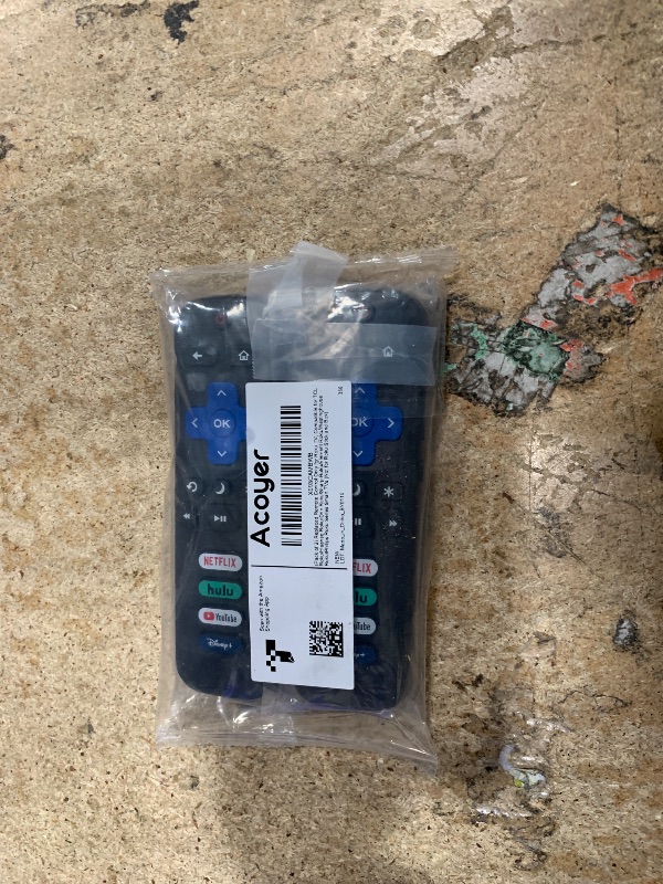 Photo 1 of (Pack of 2) Replacement-Remote-Control for Roku-TV,Compatible for TCL Roku/Hisense Roku/Onn Roku/Philips Roku Smart TVs(Not for Roku Stick and Box)