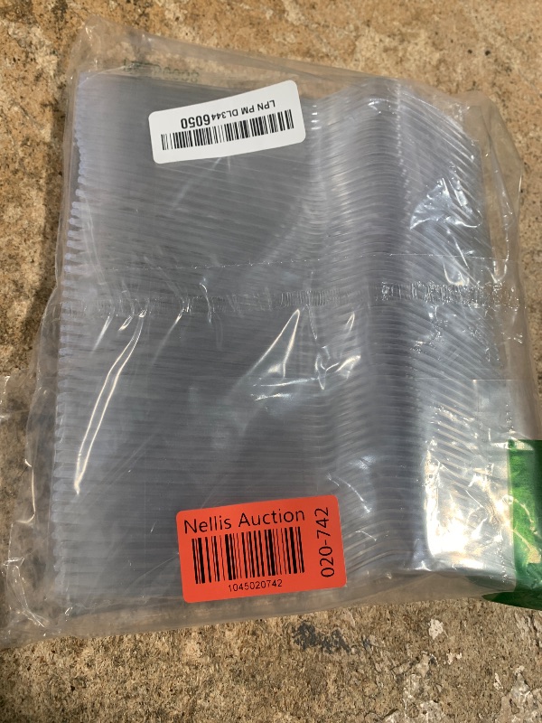 Photo 1 of [100 Count] Clear Plastic Forks Heavy Duty, Premium Disposable Forks, Durable Plastic Cutlery for Parties, Picnics, Big Event, Daily Use - Heat Resistant & BPA Free